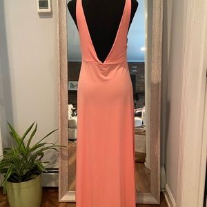 Zara beautiful pink summer dress low back perfect summer dress
